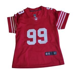 Nike NFL On Field Women's Red 49ers #99 DeForest Buckner Jersey Size XXL